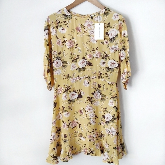 Faithfull The Brand Floral Jeanette Mini Dress - Picture 5 of 10